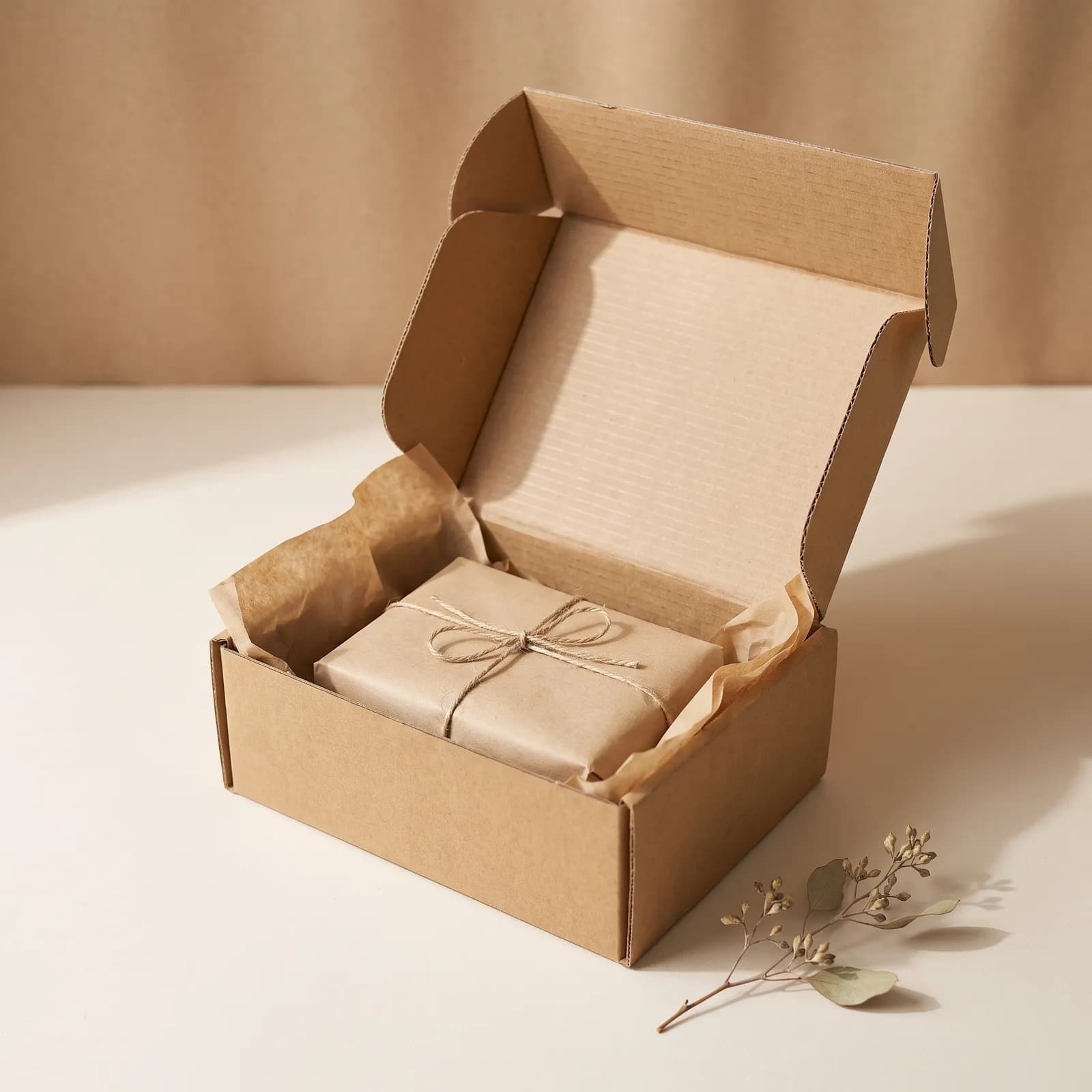Boîte Mailer carton recyclé — vue 2